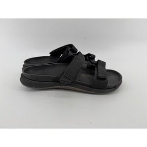 Birkenstock Kalahari Birko-Flor sandal futura Black Sz 38 US women 7-7.5
